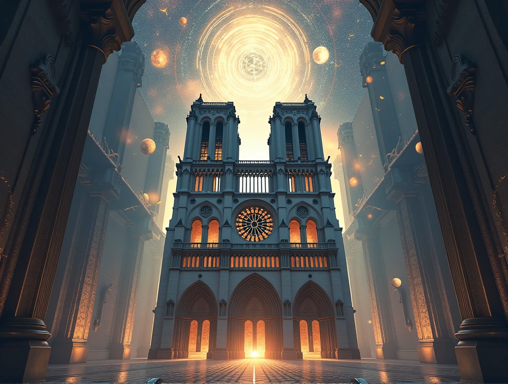 Notre Dame predictions in astral temple