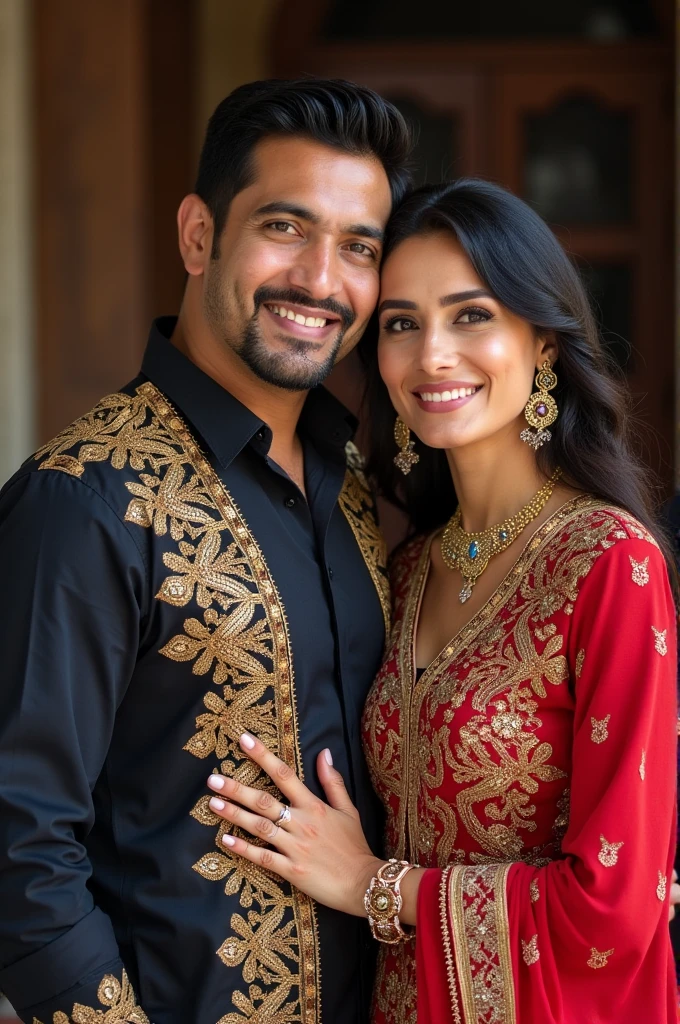 Peruvian married couple