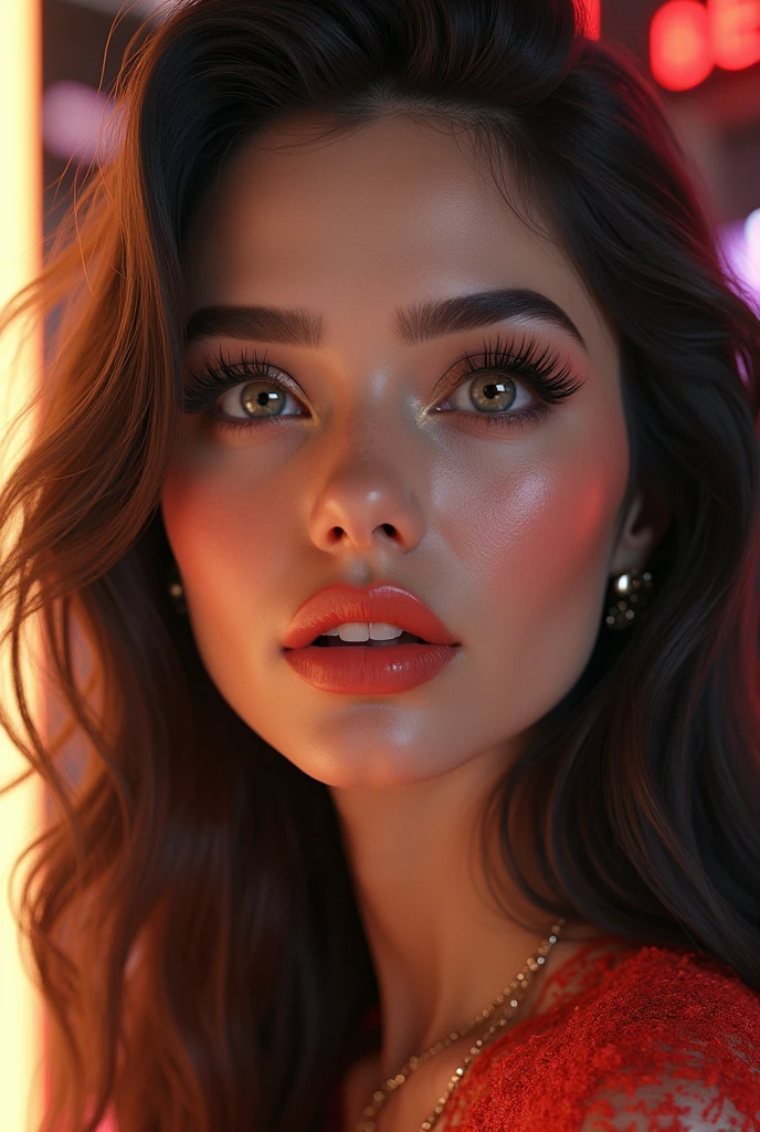beautiful detailed eyes, beautiful detailed lips, extremely detailed eyes and face, long eyelashes, 1girl, fashionable, stylish, chic, high-fashion, glamorous, elegant, luxurious, fancy, designer, classy, trendy, click chique, text, signage, packages, retail, shopping, commercial, vibrant colors, dynamic composition, studio lighting, photorealistic, 8k, best quality, ultra-detailed, masterpiece