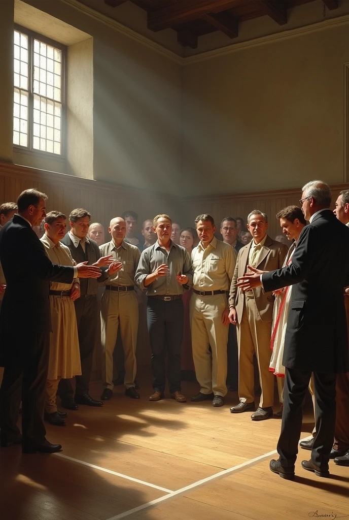The Oath of the Tennis Court on July 20, 1789