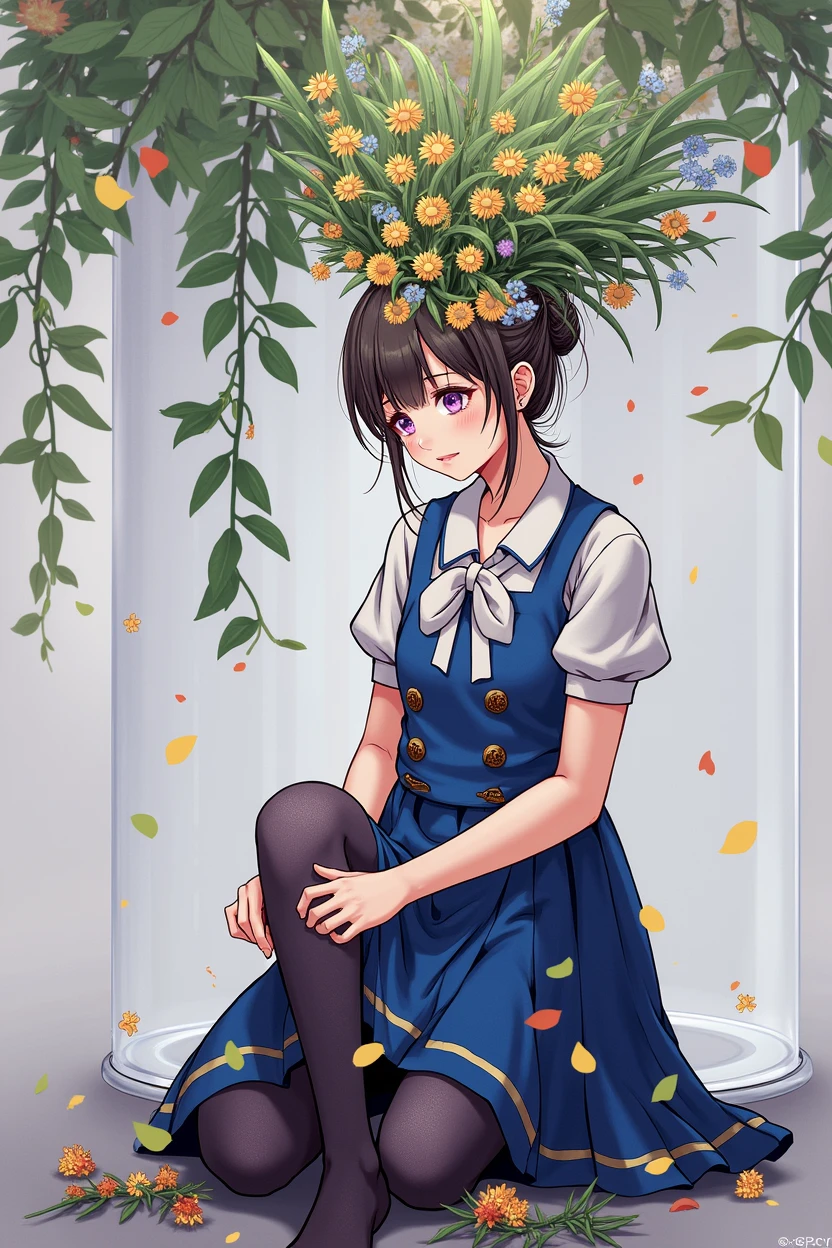 {{{{{3,High resolution 318 trillion pixels, no, Realistic scene and cute girl, ในฉากนี้ นางเอกถูกเลือกให้เป็นเสาหลักมนุษย์และถูกปิดผนึกในท่านั่งคุกเข่าโดยมีขาของเธอเหยียดออกเป็นรูปตัว M ซึ่งเธอถูกรุมโทรมอย่างnoรู้จบในขณะที่จ้องมองไปยังความว่างเปล่า, Deep chest that quickly swells up, The charm she exudes stimulates her to lift her legs and spread her legs and continue to have sex, Thick lips look beautiful, Soft and bouncy hair, Making her tight, deep breasts bigger and rounder}}}}},{{{{{The prim girl stands on her knees and opens her crotch, stroking her crotch with her fingertips and with a soft moan she experiences her first climax and becomes a slightly grown up and innocent cummer., The higher concentration of female hormones in the tank will make her moan as much as she wants, White cheeks, The moment the heroine's eyes are replaced with rainbow pupils, Wonder in the romantic cylindrical crystal herb display cabinet full of female hormones, The moisturizing herb makes her so plump that it breaks the smaller girl's clothes and her hair grows longer and sexier while she still looks like a girl, Cuteness is preserved forever shining in exchange for life from her, Wearing a cute shirt and bow-tie skirt, Ribbon tied on her wrist, Her beautiful and thin underbust, Cute thin curved waist, Abnormal sexual preference for lips, neck, and waist, Her more defined lines from underbust to hips, Straight black wig that looks depressing, Bright thick lips}}}}},{{very detailed}},{{{{{ร่างกายที่ยังnoได้ใช้งานทางเพศของนางเอกที่มีออร่าบริสุทธิ์และไร้เดียงสา}}}}}