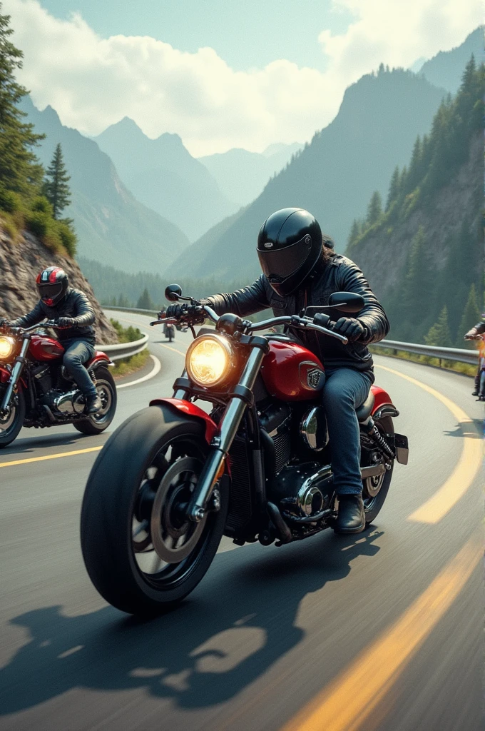 motorcycles