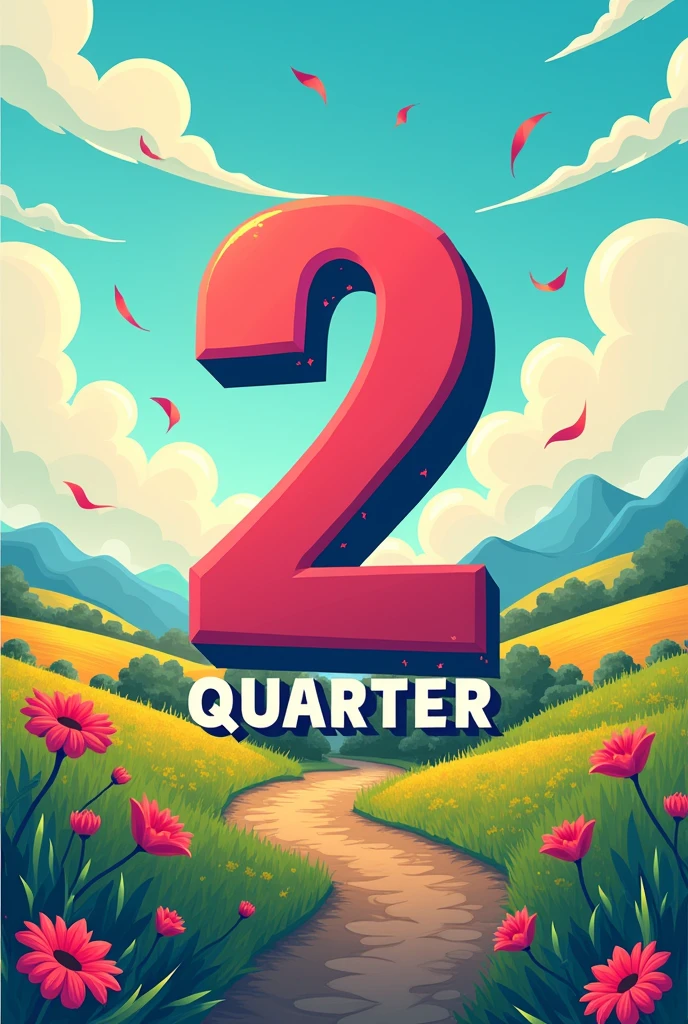 create a title that says 2nd quarter