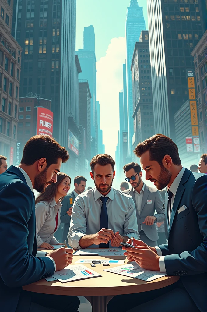 People crazy about investing their money