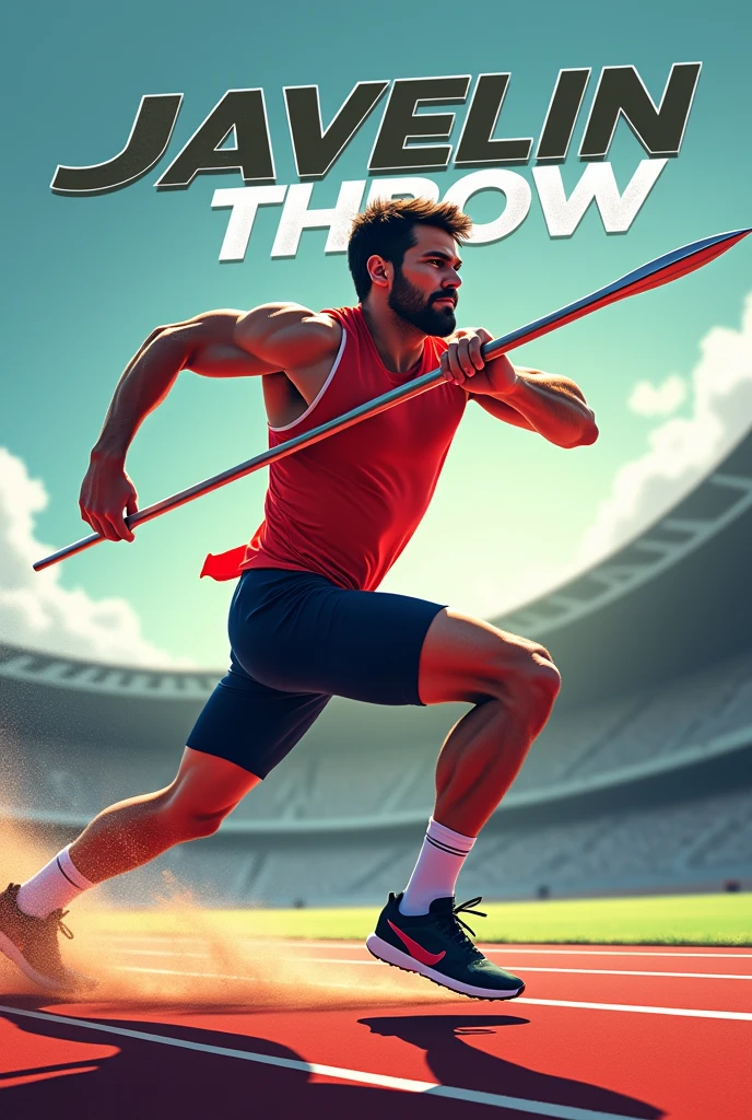 A cover with a title that says Javelin Throw
