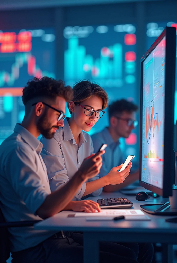 People crazy about investing their money in the stock market