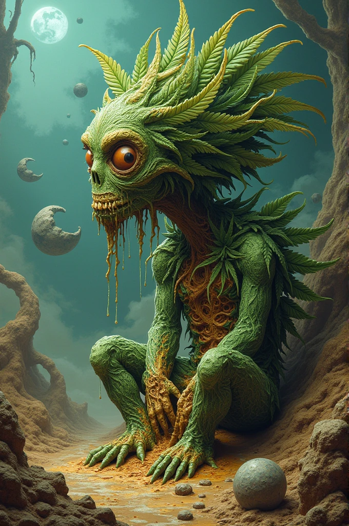 Marijuana and poop fusion