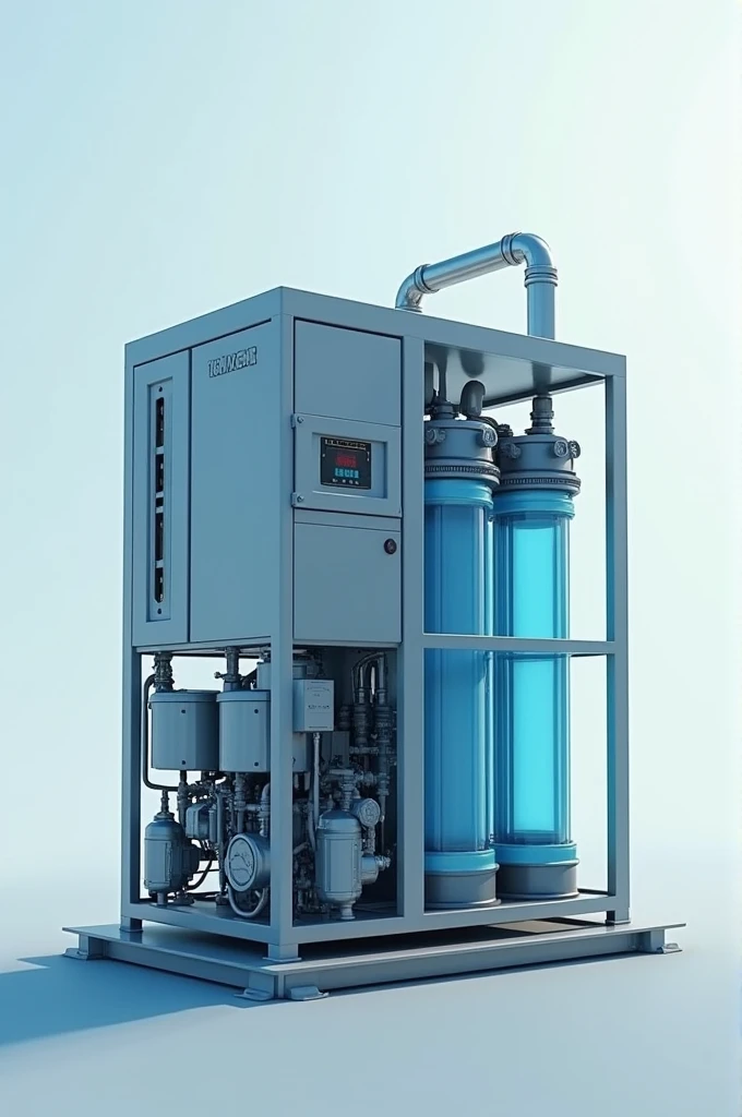 Can you create a machine desalination for sea water, sea water into something that is drinkable water for people
