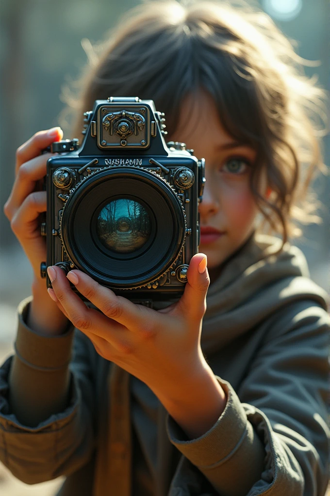 A camera to see the past