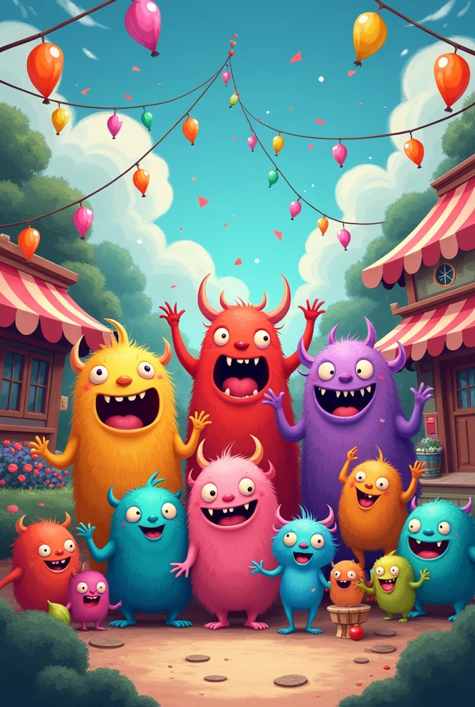 A happy monster day 