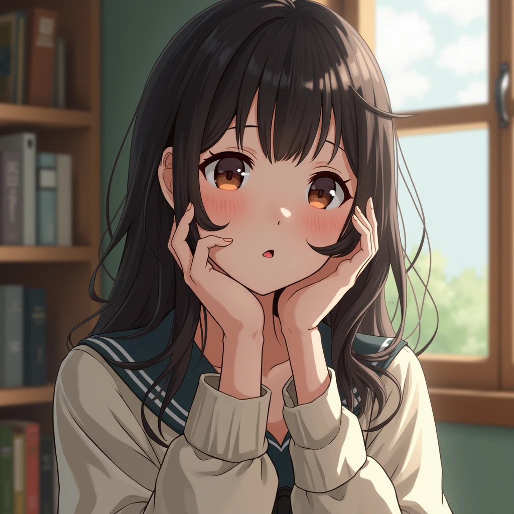 Someone who looks like Murakami Natsumi