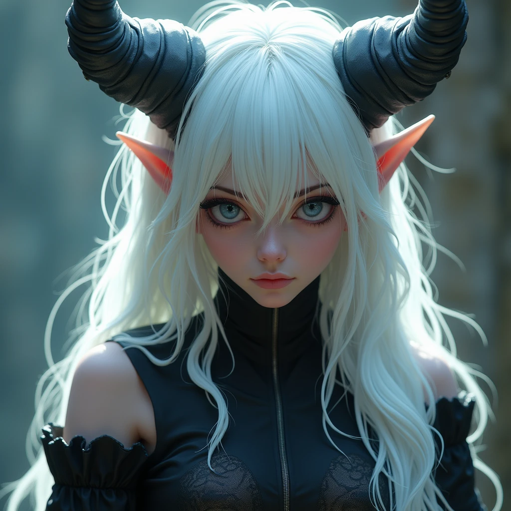 (extremamente detalhado, obra prima, melhor qualidade), Estilo escuro, intense illumination, rosto albino, long tongue, tentacle, Deformado, Monstruoso, Interior de uma piscina de lama, Imagem anormal, Alien woman with thin fangs, dentes afinados e pontiagudos, sedutor. manchas de sangue. Rococo composition. Luz por caravaggio