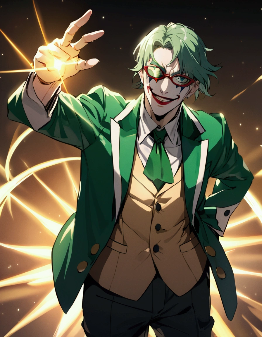 Create an image of Patolino as if he were the Joker
