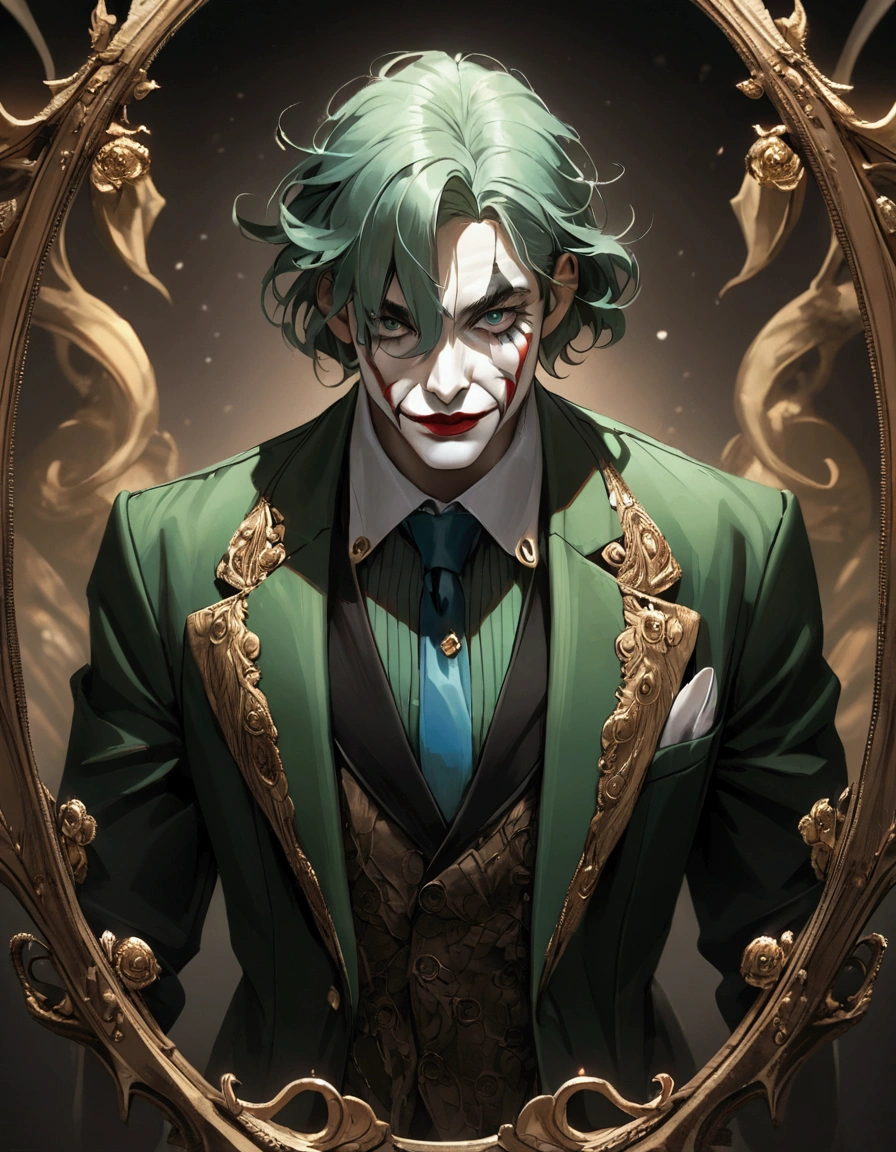 Create an image of Patolino as if he were the Joker