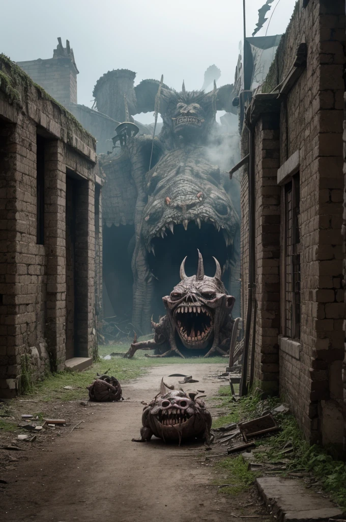 Monstrous place full of terrifying things for children to 10