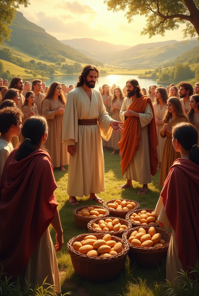 loaves and fishes multiply