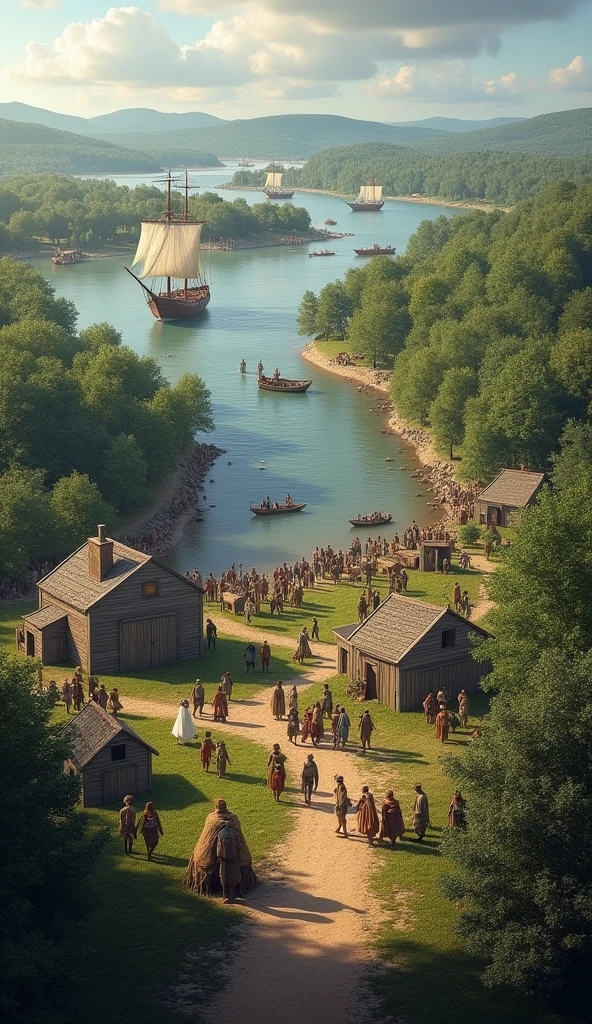 Jamestown, established in 1607 in Virginia, was the first permanent English settlement in North America.