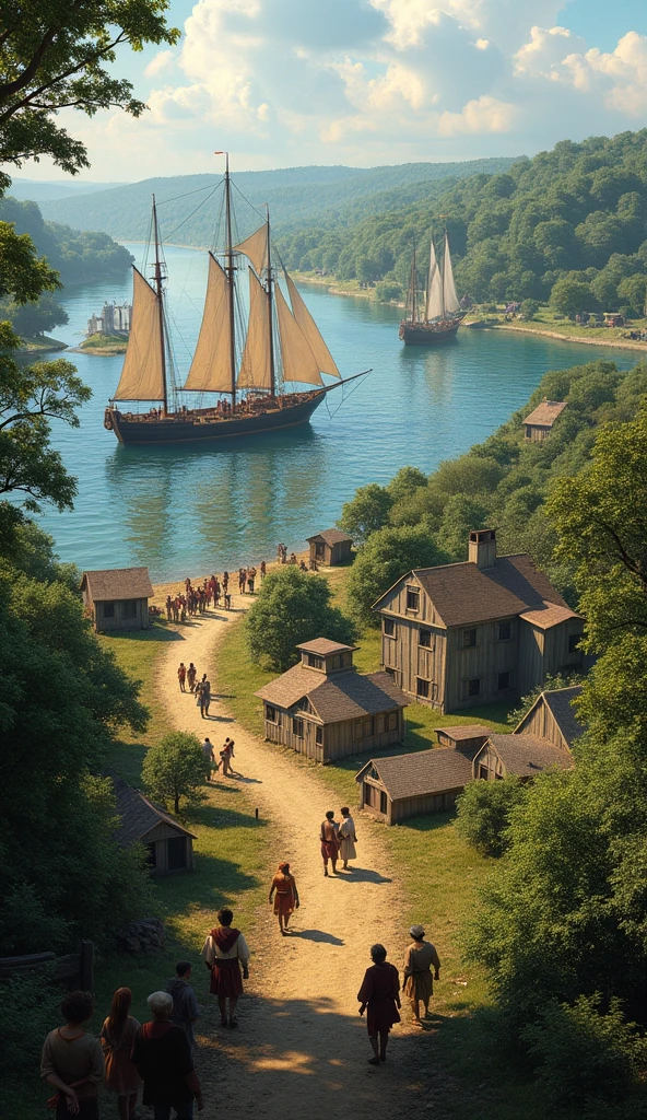 Jamestown, established in 1607 in Virginia, was the first permanent English settlement in North America.