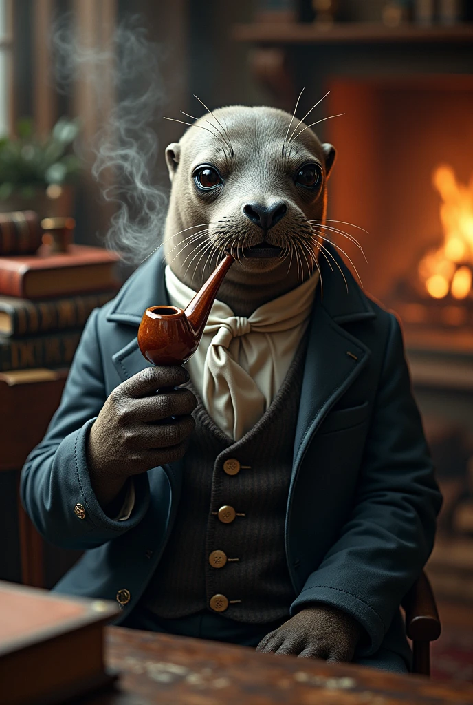 Seal smoking