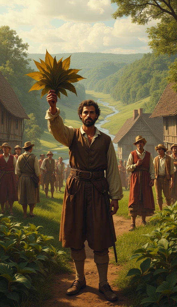 The introduction of tobacco as a cash crop by John Rolfe helped ensure the colony’s economic success,