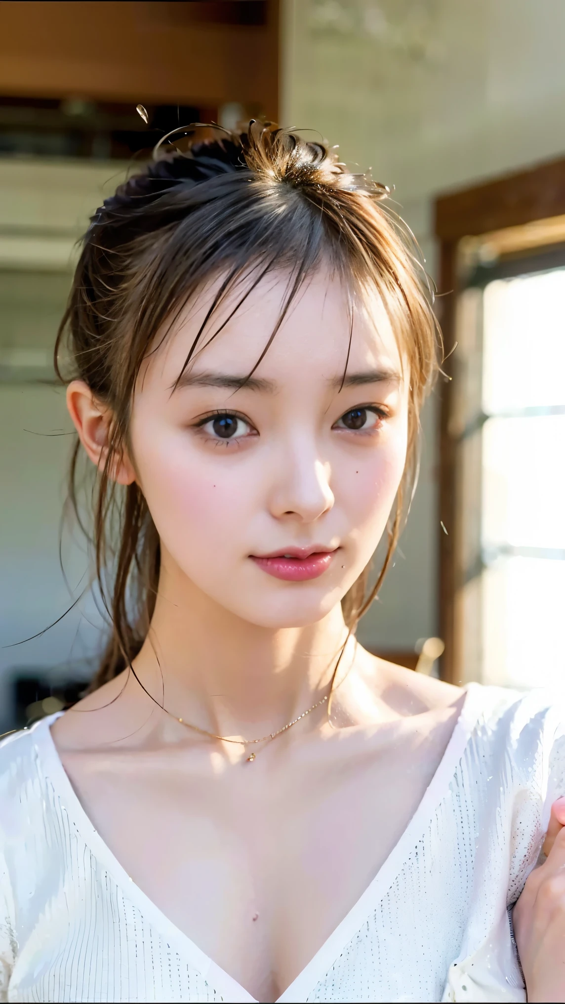 Memory correction:255, Everything modern:1.66, Cute Japanese Women Photos, smile, 20-year-old, Oil and hair balm for one-length straight hair:1.55, (photo Realistic:1.4), (hyper Realistic:1.4), (Realistic:1.3), (Smoother lighting:1.05), (Improving the quality of cinema lighting:0.9), 32K, 1 person,20-year-oldの, Realistic lighting, Backlight, The light shines on your face, Ray Tracing, (Bright light:1.2), (Improvement of quality:1.4), (Highest quality Realistic textured skin:1.4), fine grain, Detailed face,(smile:0), (Emphasis on face close-up:1.3), (Enhances the beauty of skin texture:1.1),((Extremely precise and accurate anatomy:1.0)), (Enhances the beauty of skin texture:1.1), Clean and glowing skin, mesh, thin:1.2, (Realistic:1.3), Realisticなライティング, (Smoother lighting:1.05), 32K, One Japanese woman, fine grain, Detailed face, (Film Grain:1.1),(Accentuates body lines:1.1), High resolution, Natural look, Kind eyes, Improves hair quality, Delicate light and shadow, Transparent muscles, Graceful pose, Beautiful Eyes, Sharp details, Soft light reflection, Beautiful contours, Delicate skin tone, Fine hair texture,Cute Japanese Women Photos,