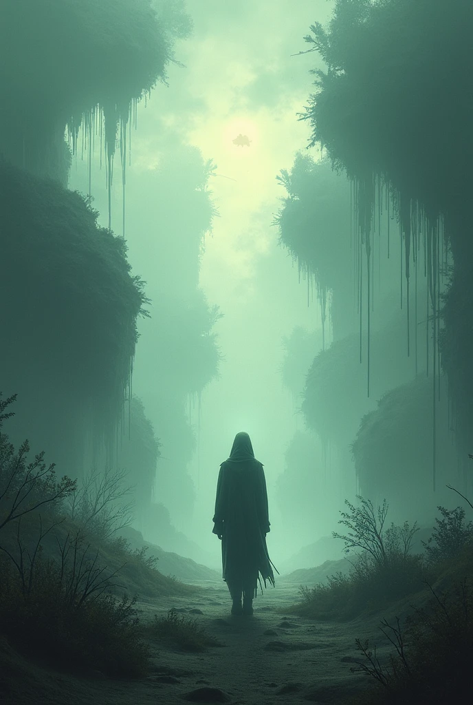 It's for a book cover with a title like that, based on a reality that's not so real