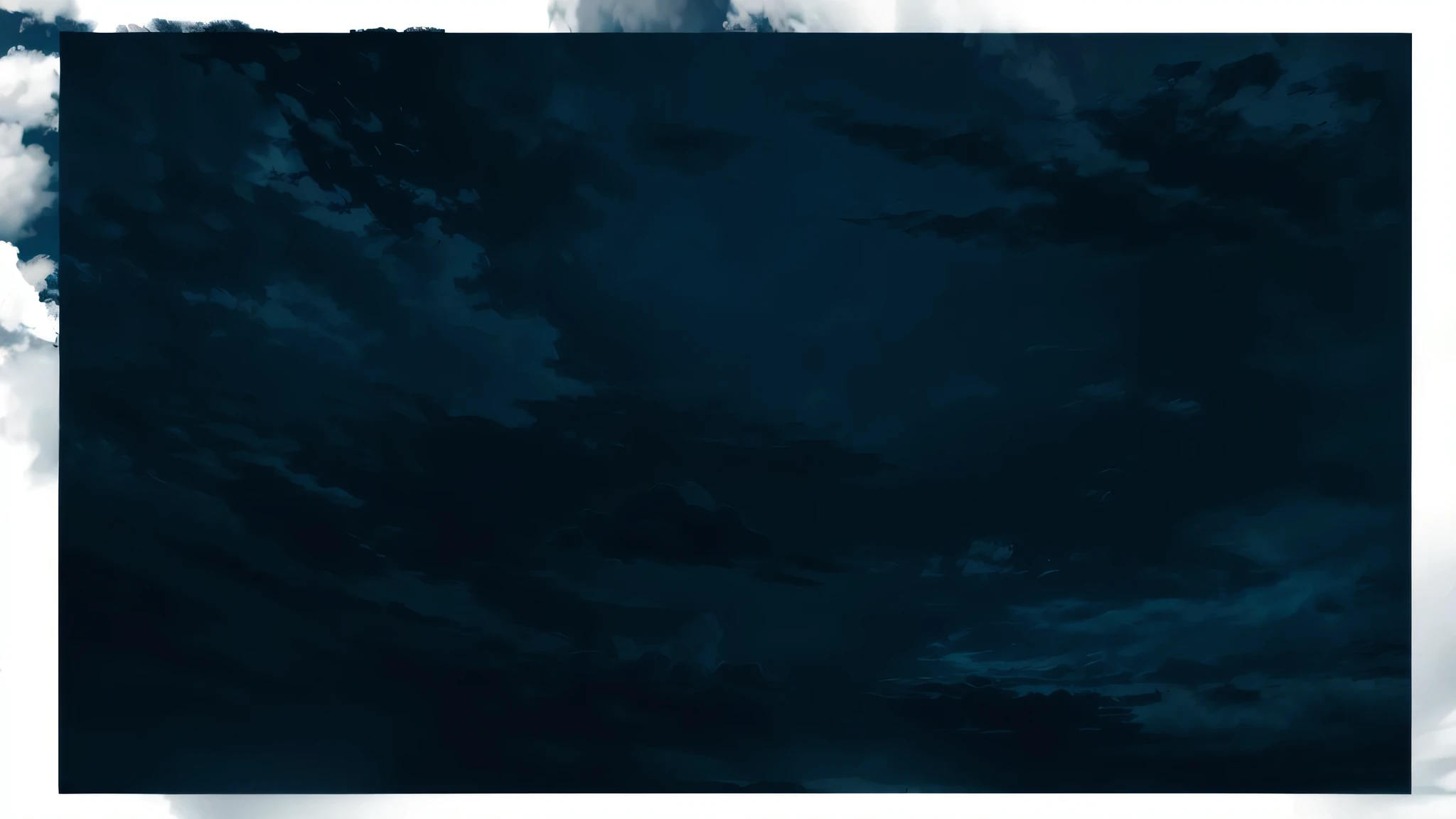 a sky full of heavy clouds, completely overcast 