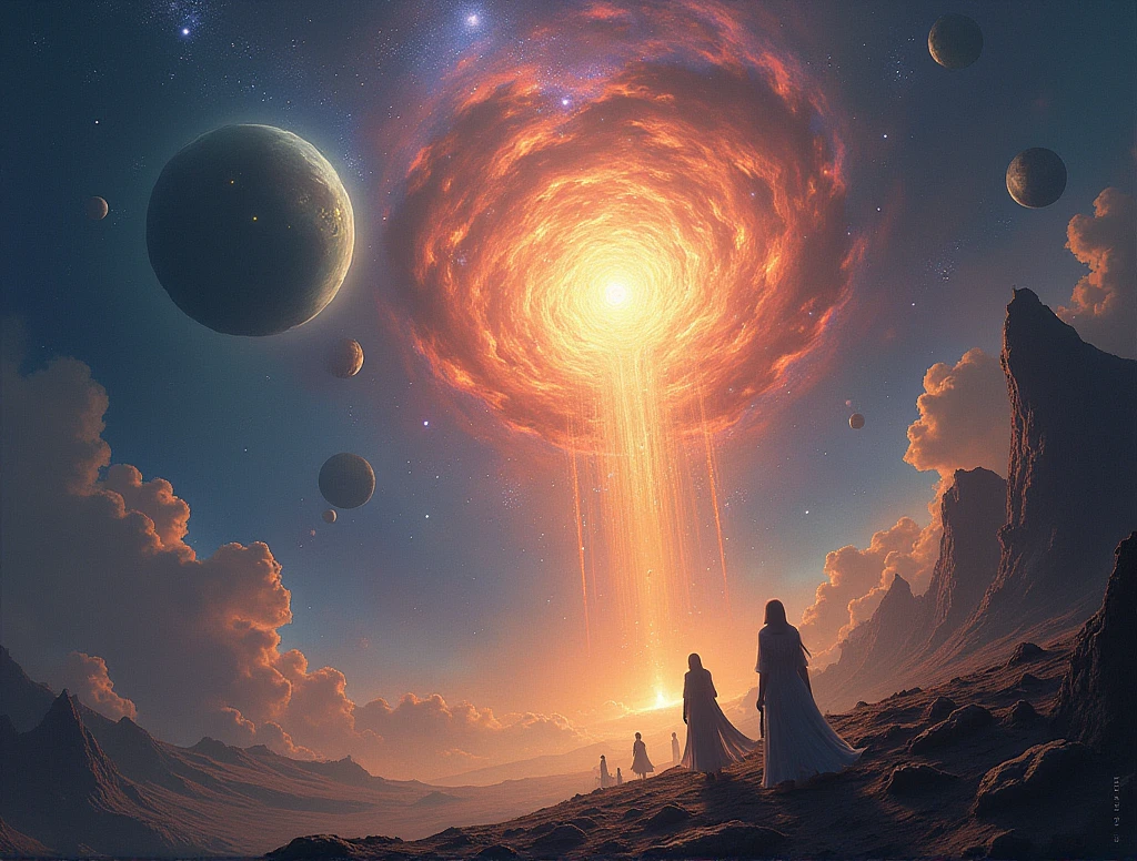 It gives me an astral background when a catastrophe is happening