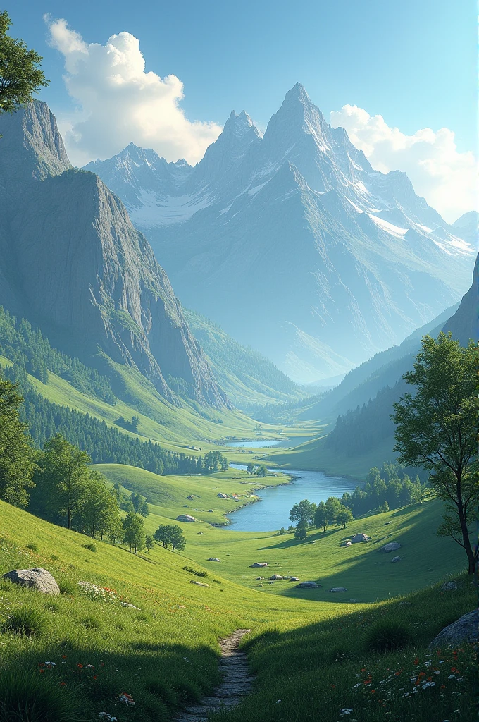 make a landscape