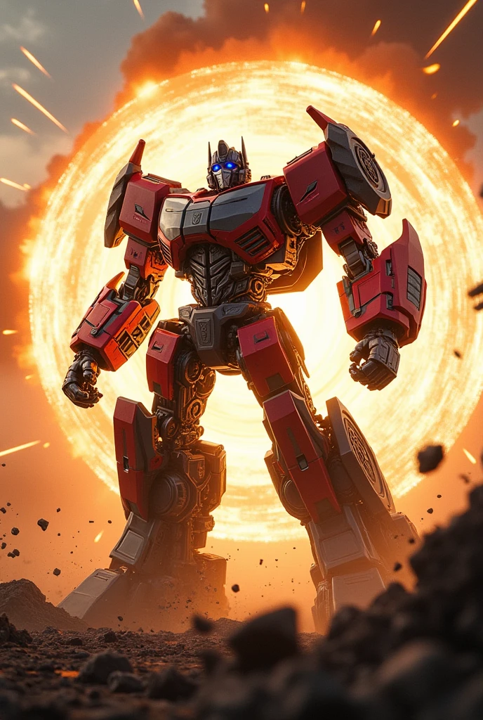 Genera a shockwave de Transformers