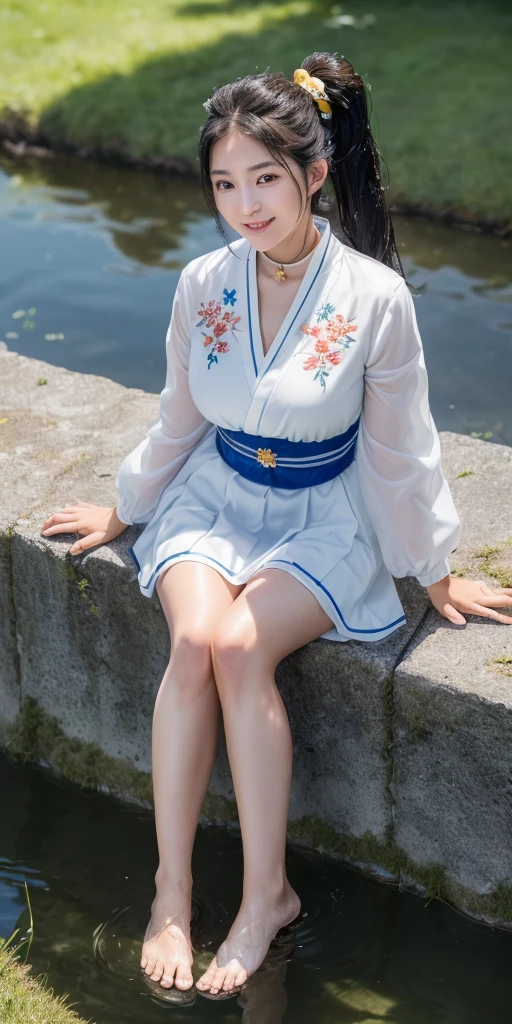 ((64k,Ultra-high resolution,Ultra high quality,masterpiece,Hyperrealistic,Young and adorable, beautiful, young, adorable,〜20 year old girl,young woman,Full body photo,Full body angle,Whole Body Ezbian,Surreal,Very detailed:1.3,Ultra-realistic:3.0)),Adorable features,Beautiful Faces,Goddess-like face,A goddess-like smile,Cute smile,Adorable smile,nice smile,Baby Face,A cup to D cup size bust,((Twin tails,Short Hair,ponytail,Straight Long Hair)),Black Hair,Sitting,Cute face,Glowing Skin,Glossy face,Beautiful body,concentrated,Naked from below,((field,Water Lake)),((High school girl blazer,Sexy maid outfit,Sister dress with embroidered collar,Wear a shrine maiden's costume and roll up your mini hakama.,Aircraft Cabin Attendant Uniform,Aircraft Stewardess Uniform)),((Seamless Ultra-thin All-through Pantyhose,Ultra-thin seamless pantyhose, sexy, all-through, beautiful legs, tights, sheer, pantyhose, women's)),single eyelid,Long legs,Thin legs,Beautiful hands and feet,Thin thighs,Nice thighs,((Ultra Micro Mini Skirt:1.2)):1.4,underwear simpleunderwear,((地面にSitting)),Water Lake,A prestigious European-style castle,Rose garden in the background,Bare shoulders,Low - Angle,((Face your body forward)),((Sitting position)),Pull up one'My tight skirt,bangs,Beautiful legs,((Wearing:1.3)),((Girl panties exposed:1.3)),((Japanese women who still retain their beautiful youthfulness)),((A European woman who still retains her beautiful youthfulness)),With a young body,((Turn your skirt inside out)),Please show me your pants,White panties,Take off your panties,((White pantiesでパンティーを見せます)),((She puts her hand inside her panties and masturbates)),String panties,((I'll pull up my skirt and show you my underwear)),((Exposed panties,White panties,String panties,Sexy panties)),Slim waist,1 person,Iris,Black Hair,Nice ass,Night Dress,((In the background, fireworks burst into the night sky、Fireworks bloom across the empty sky))