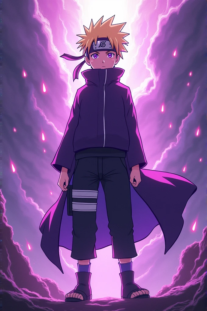 Purple naruto uzumaki