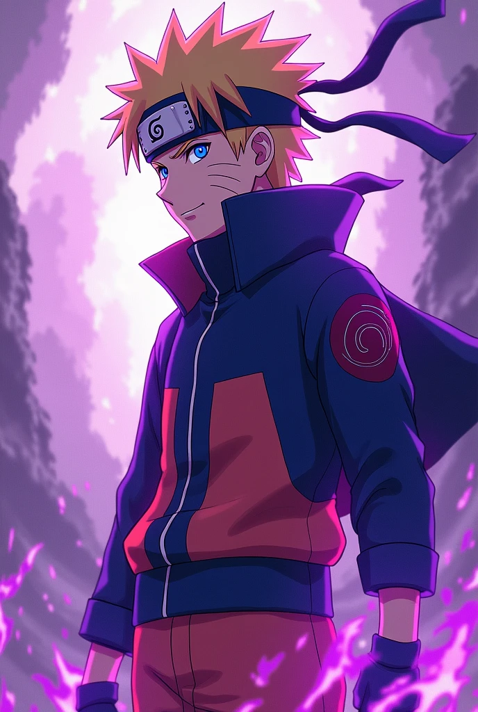 Purple naruto uzumaki