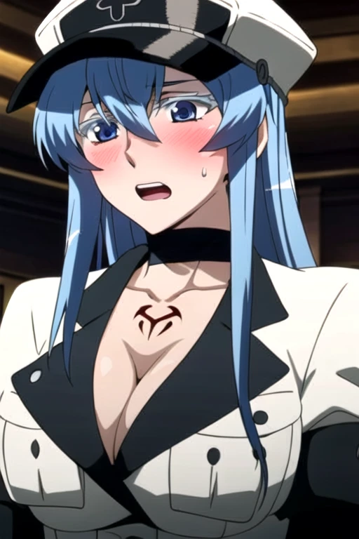 1girl, female gojo satoru, anime screencap from jujutsu kaisen, gojo satoru female version, solo, long_hair, Red eyes (silver_hair)), (hanging breasts) upper_body, smile, indoors, book, red_eyes, lips, ( ponytail) ((wearing bunny outfit ) breast, "very detailed and high resolution" (Red eyes) ((solo)) (earings) ((high resolution)) ((good quality)) ((side bangs)) (sitting)