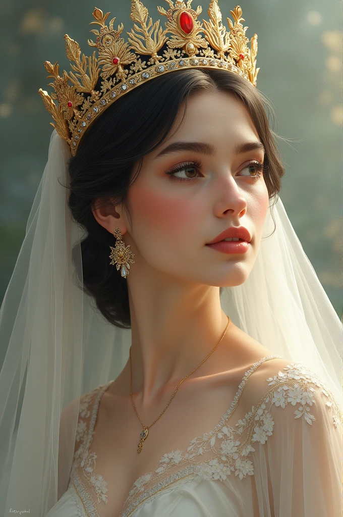 Generate me the name Fatima in a crown