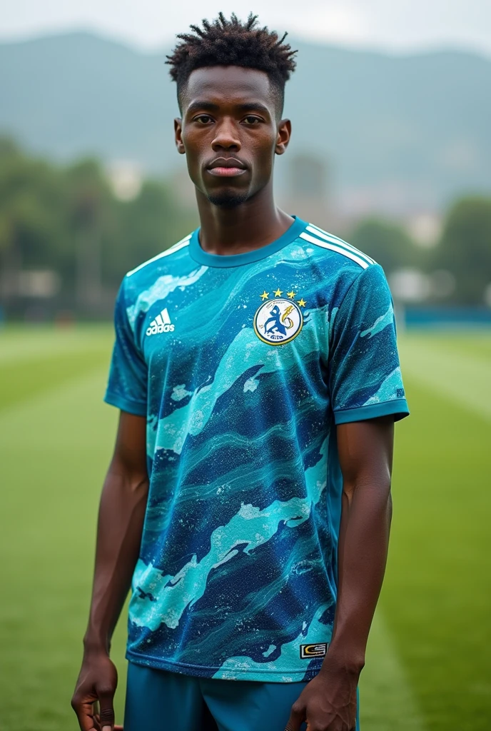 soccer jersey with a sea design
