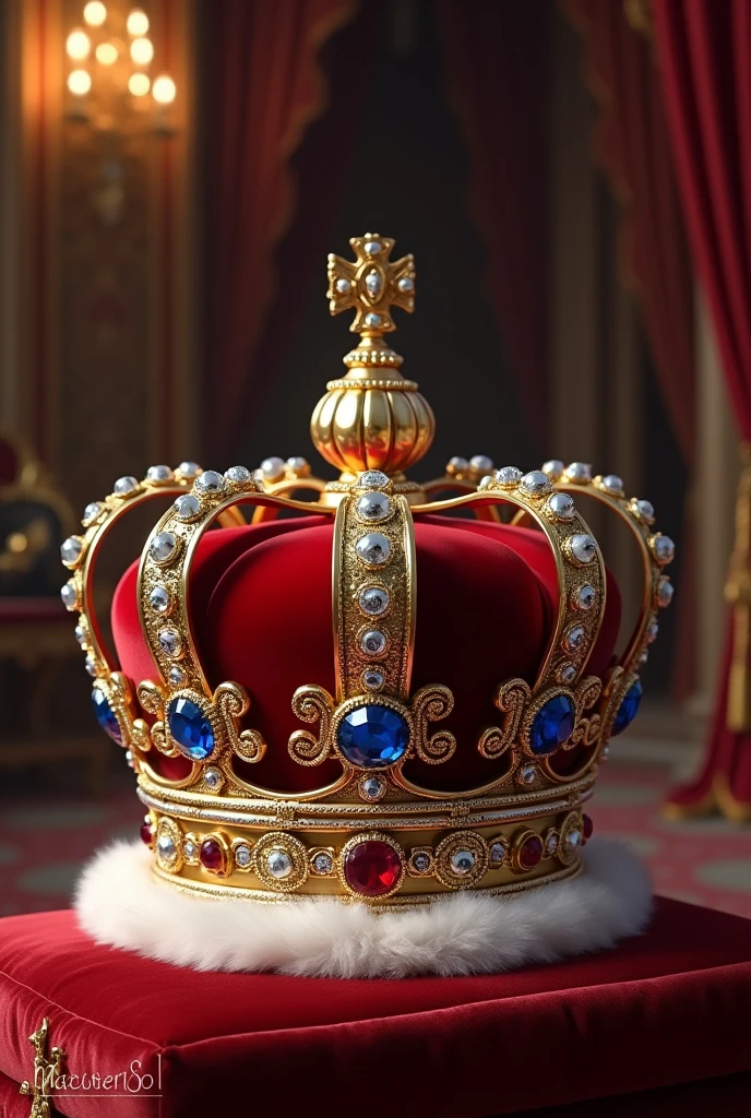 Create a crown for the queen. 