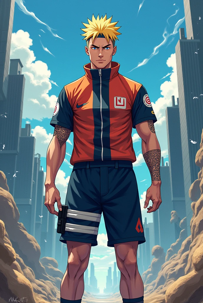 Ronaldo into boruto uzumaki