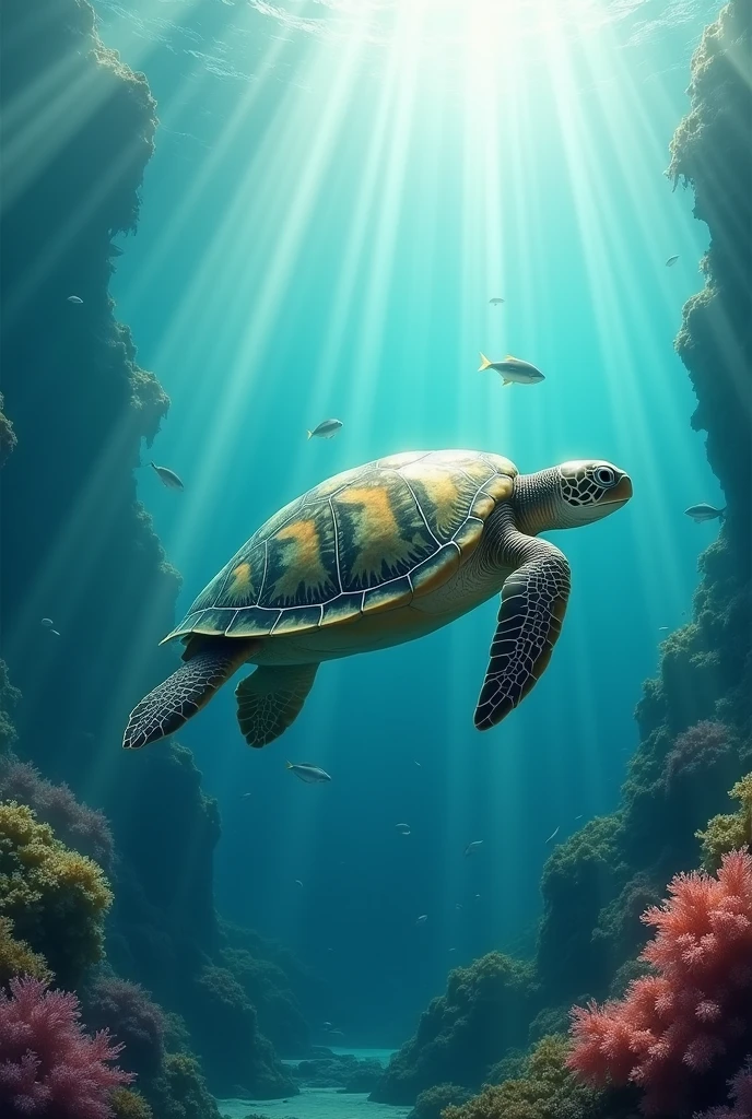 Create a turtle photo