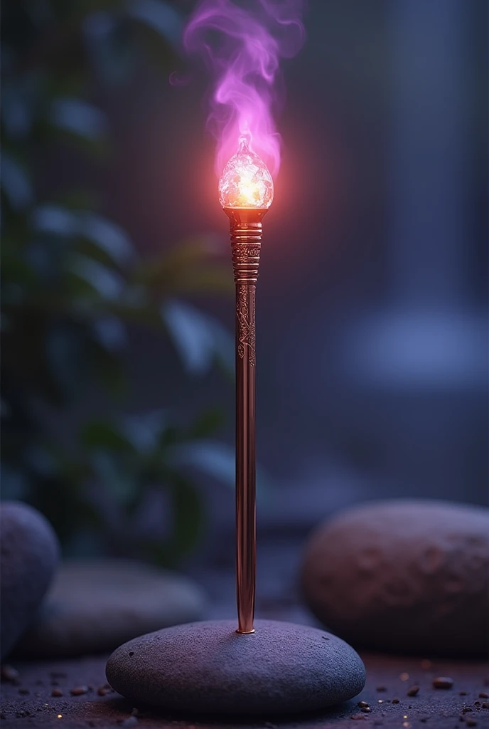 copper stick , chromotherapy light tip