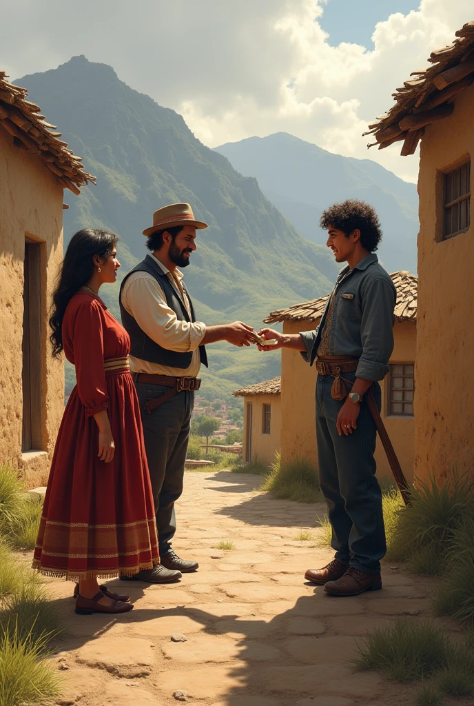 Economic Support: The Marins provide financial resources to Juan and Marcela so they can continue their studies or improve their living conditions. This includes subsidies, donations or employment in their initiatives., Peruvian Sierra 1890