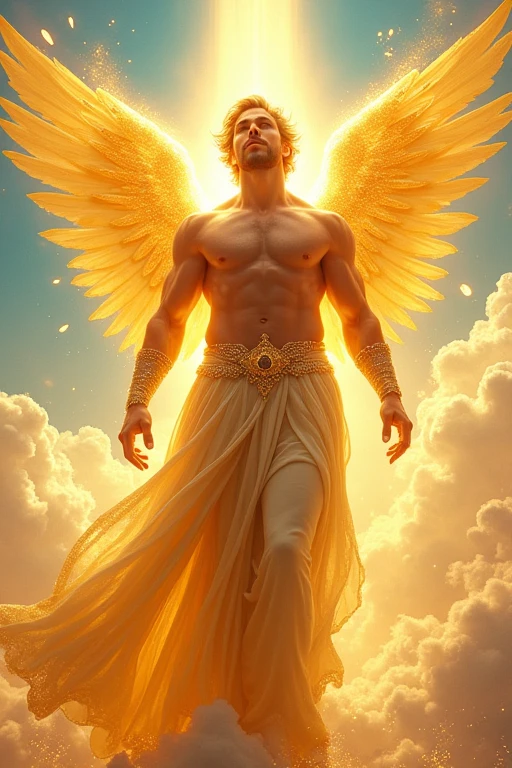 Male Sun Angel
