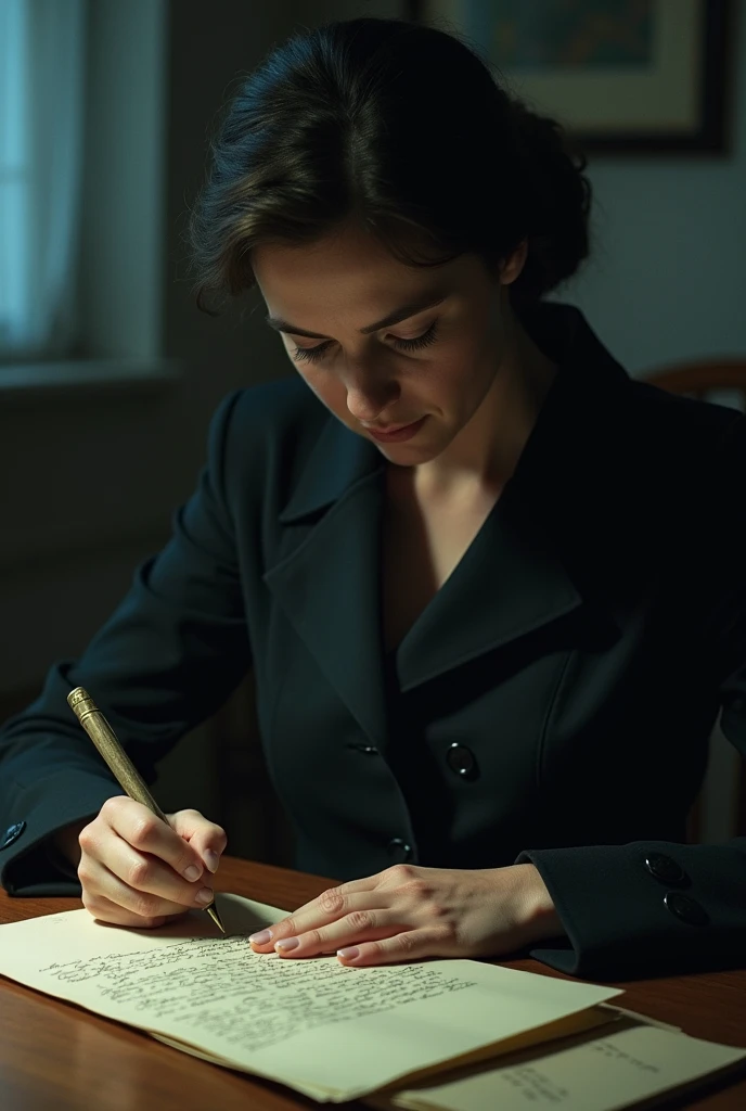 after World War II a slow woman wrote a letter with a chilling message: