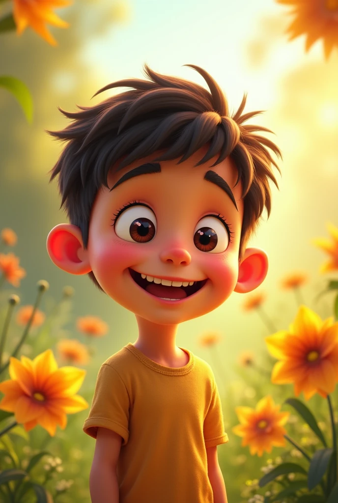 Alphonso boy with smiles