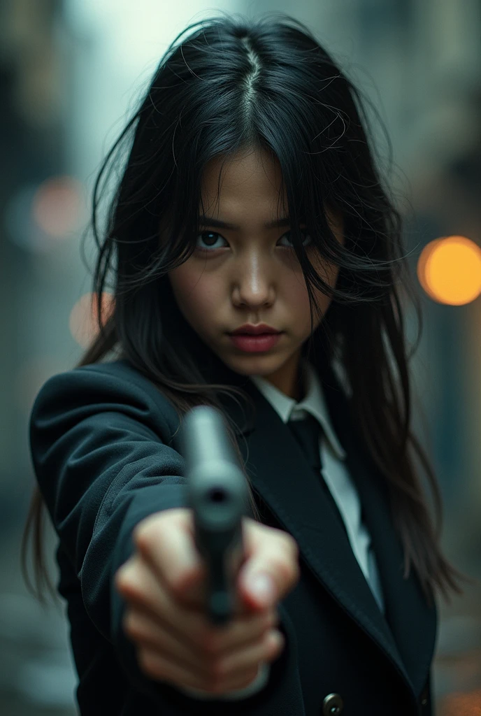 A seemingly ordinary girl who commits murders to end the crimes committed by corrupt politicians, doing all this to protect her family.