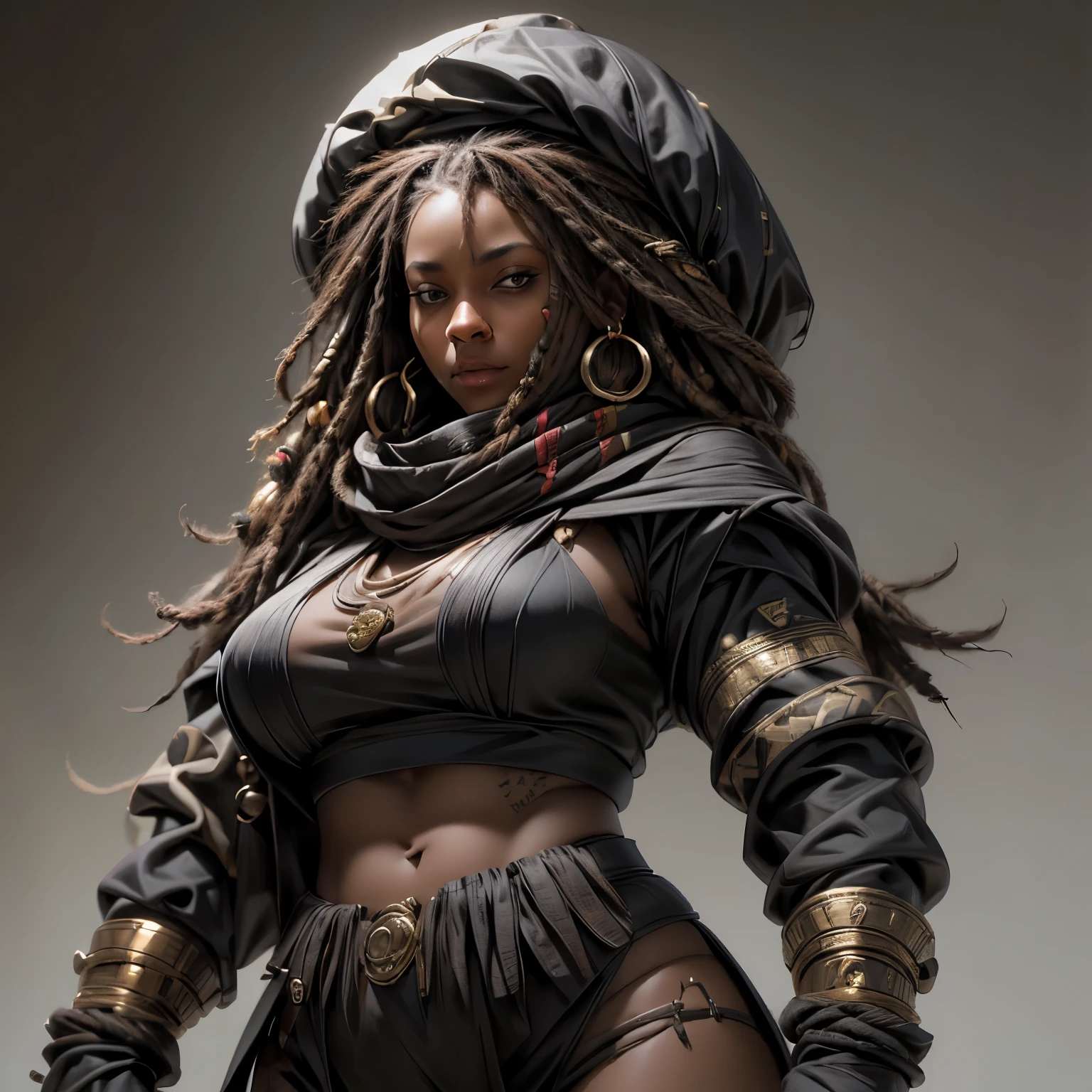 1woman, dark ebony skin, red dreadlocks, woolly dreadlocks hair, woolly hair, long dreadlocks, rasta woman, hair scarf on head, caribbean woman, wearing hair scarf, dynamic action, active movement, action scene, thick muscular woman, fighting stance, ready to fight, strong, powerful, chubby, 220lbs, chubby muscular, big breasts, wide hips, angry, holding flaming axe, full body, flaming axe, axe on fire, axe in hand, detailed fire, long woolly hair, rasta woman, dreadlocks, wide nose, beautiful woman, african features, ebony skin, very dark skin, wearing viking armor, ready to fight, dynamic action, fighting stance, detailed face, hyperrealistic, 8k, cinematic lighting, dramatic pose, full body, full body image, fantasy art, digital painting, masterpiece