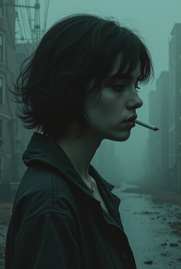 Art based on song "I Don't Smoke" by Mitski