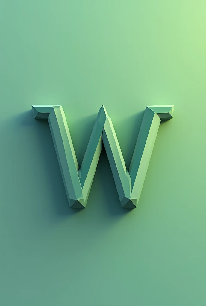 a logo for a social responsibility consulting firm named Weydmann. The logo should highlight the letter W and should be in shades of green with a silver contrast