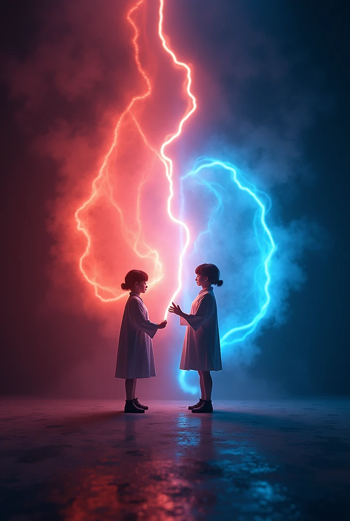 Two difference light mix