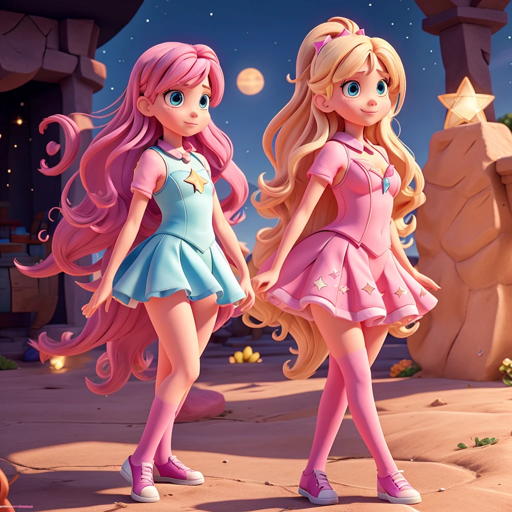 Personagem Star Butterfly de Star Vs As Forças do Mal